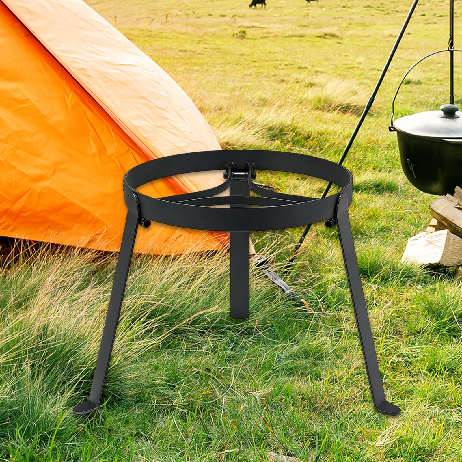 Camping Cooking Open Fire - Tripod Api Unggun Kokoh untuk Memasak,