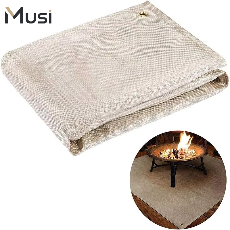 Cooking Outdoor Camping - Alas Panggangan BBQ Tahan Api, Bantalan