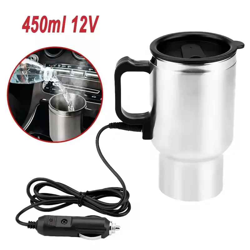 Camping Cooking Tin - Ketel Mobil Pemanas Listrik 12V 450ml