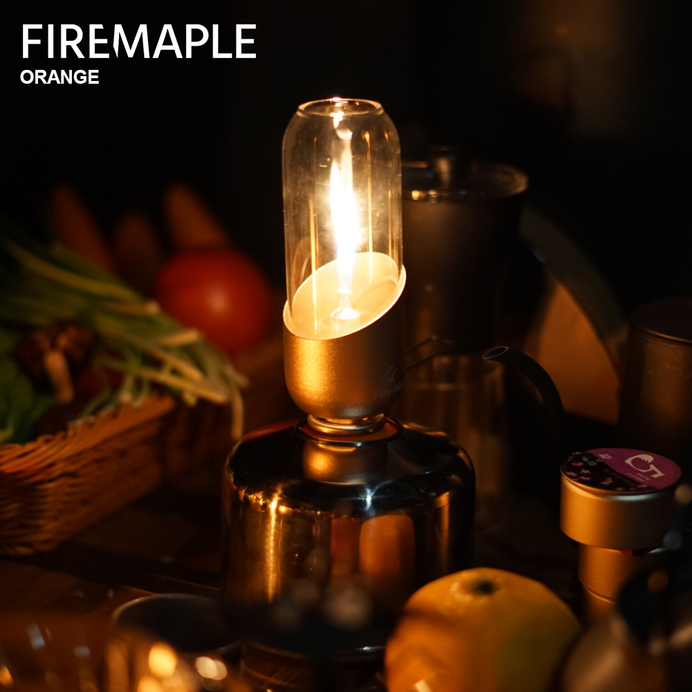 Camping Cooking Hob - Fire Maple oranye lentera Gas luar