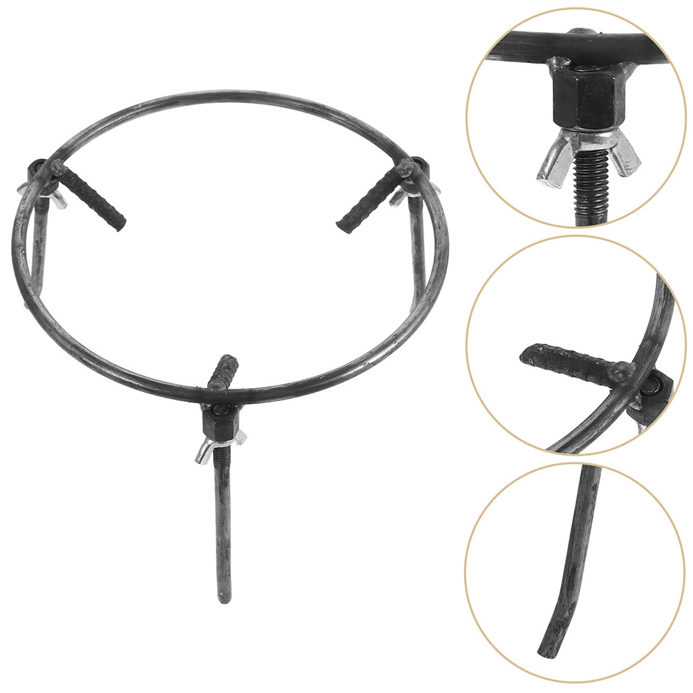 Camping Cooking Open Fire - Tripod Segitiga yang Dapat Dilepas untuk
