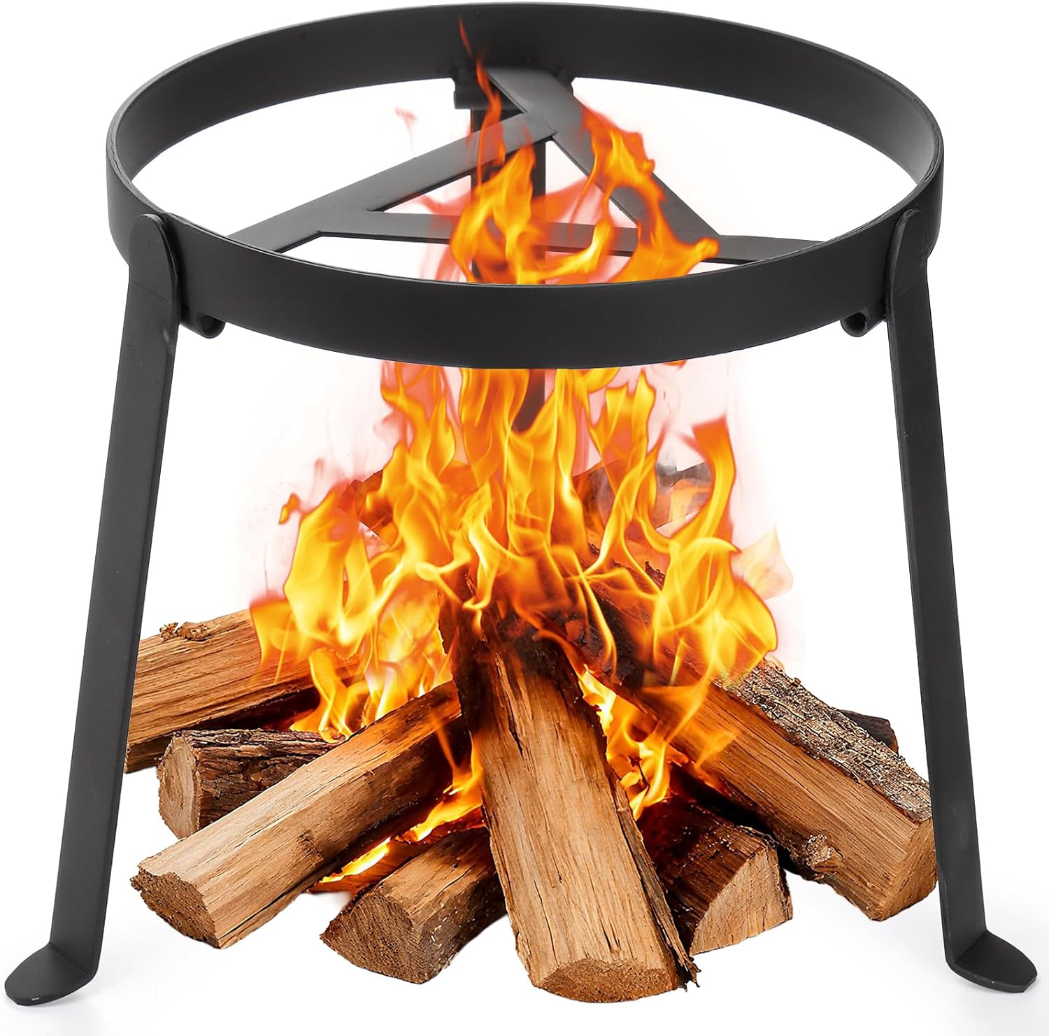 Camping Cooking Open Fire - Tripod Api Unggun, Tripod Lipat untuk