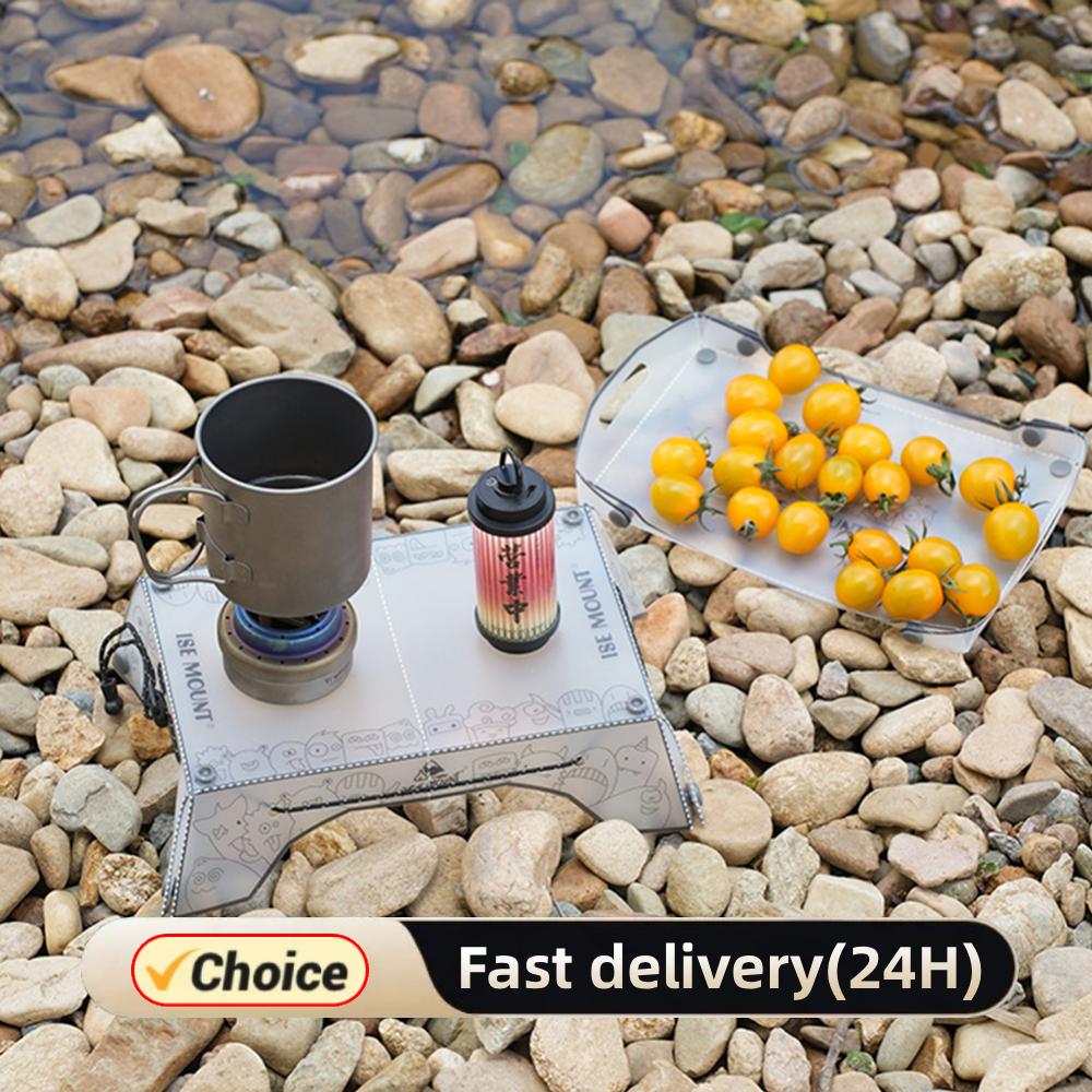 Camping Cooking Tray - Meja Berkemah Mini Portabel Dapat Dilipat
