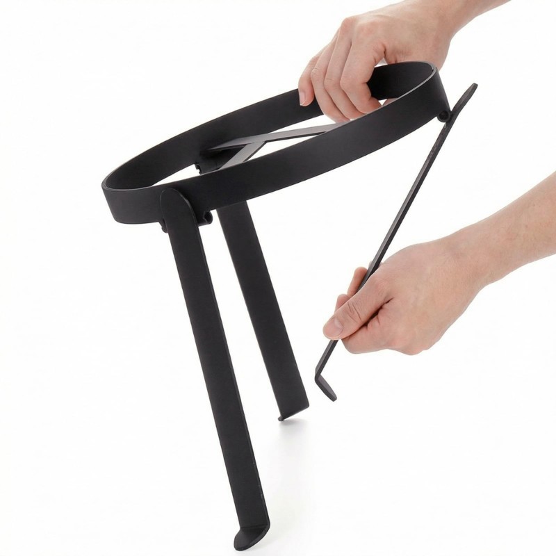 Camping Cooking Open Fire - L71A Tripod Lipat untuk Berkemah, Fungsi
