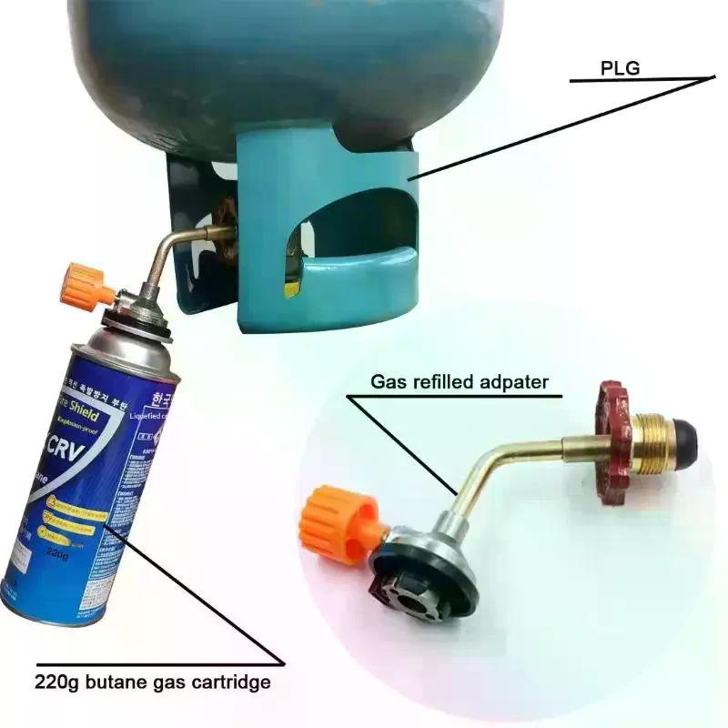 Camping Cooking Hob - Adaptor Konektor Pengisian Tabung Gas Butana,