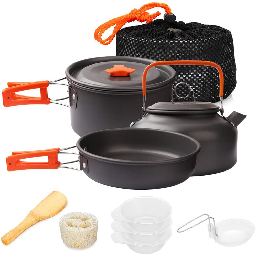 Camping Cooking Ware - 1 Buah/1Set Peralatan Masak Berkemah Set