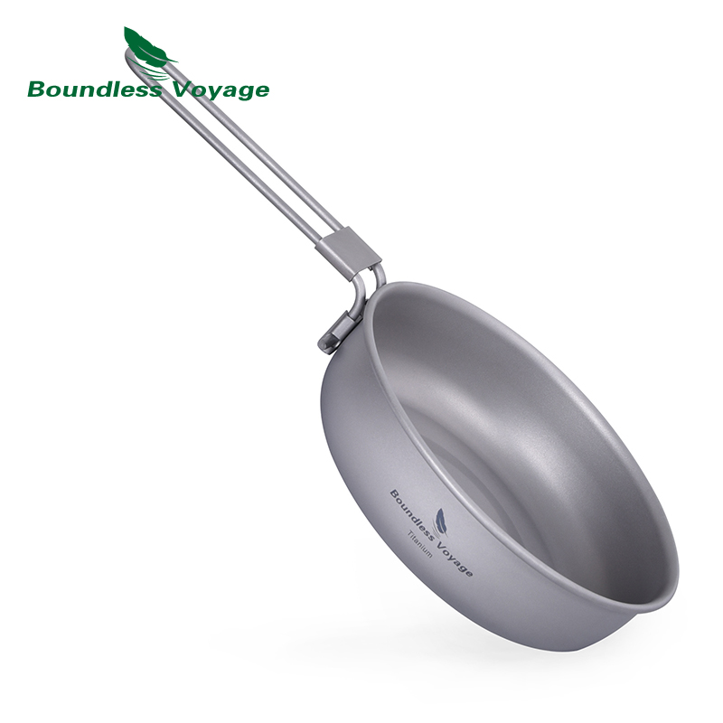 Camping Cooking Ware - Tak Terbatas Perjalanan Ultra Ringan Titanium