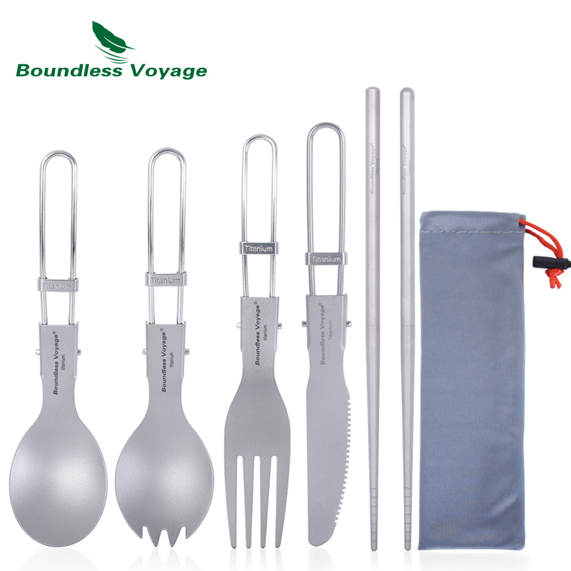 Camping Cooking Plate - Peralatan Makan Berkemah Titanium Voyage Tanpa