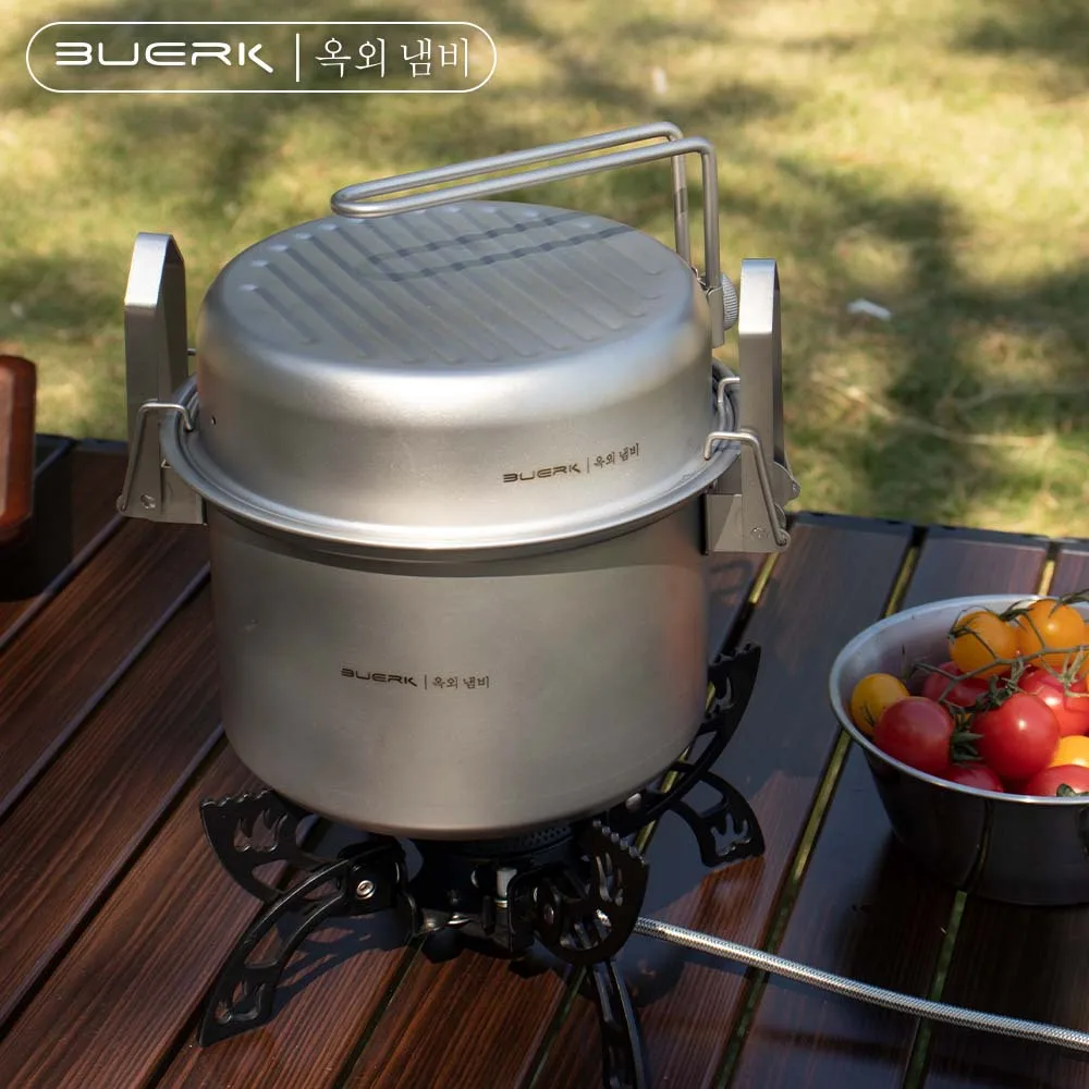 Camping Cooking Ware - Panci kukus multifungsi untuk berkemah, alat