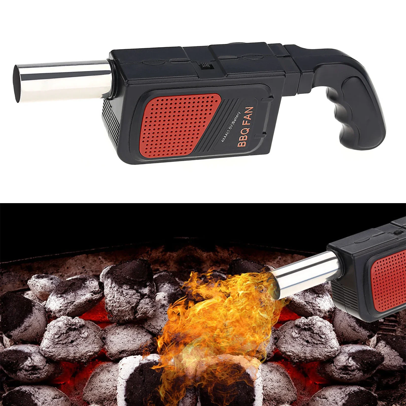 Camping Cooking Portable - Kipas BBQ Elektrik Genggam Portabel untuk