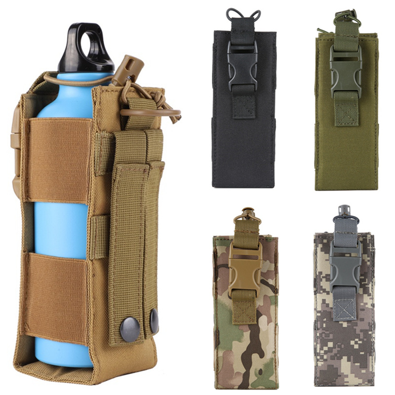 Camping Cooking Tin - Kantong Holster Botol Air Molle untuk