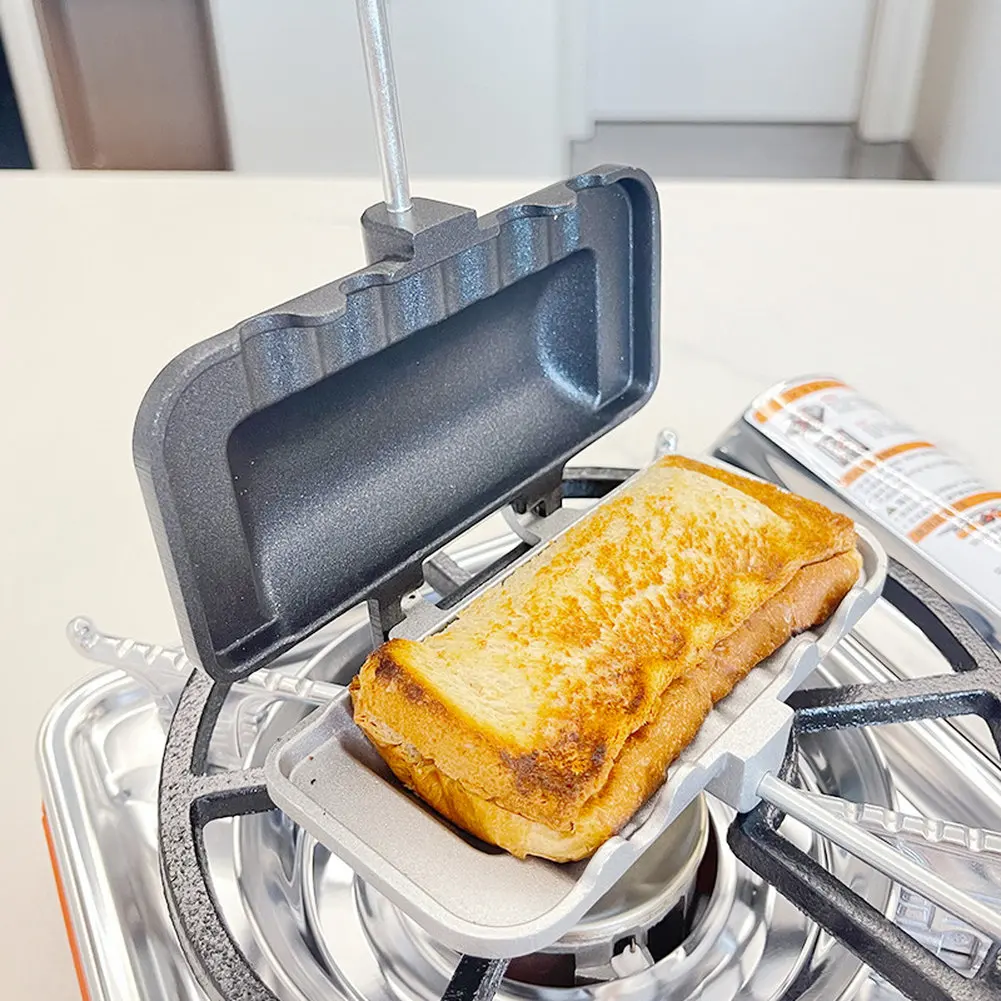 Wajan Sandwich Aluminium Anti  - Camping Cooking Utensil Roll ulasan dan harga