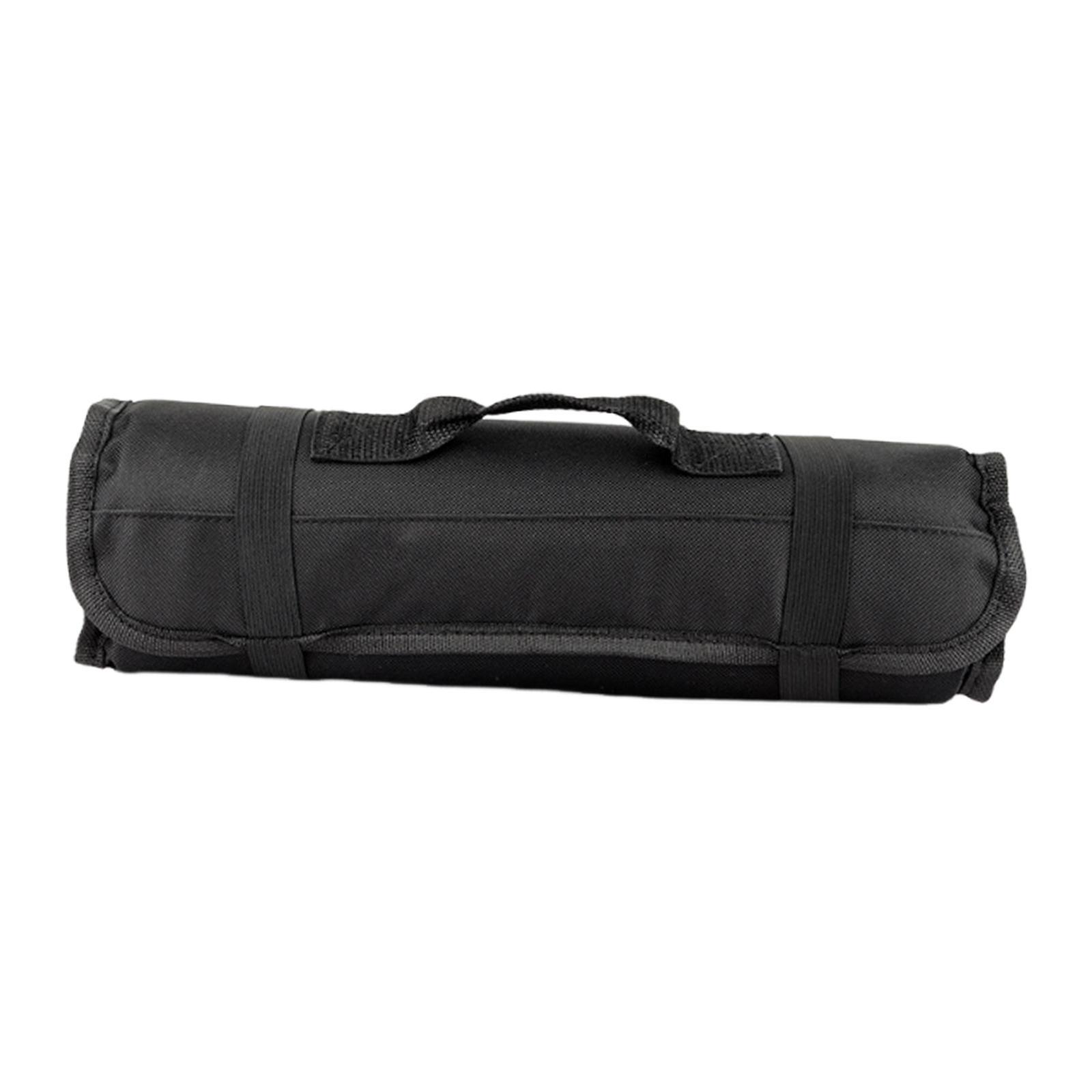 Tas Pisau Koki Gulung Kain Oxf - Camping Cooking Utensil Roll ulasan dan harga