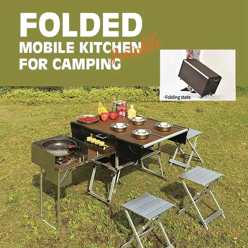 Set Peralatan Masak Lipat Berk - Quality Camping Cooking Set ulasan dan harga