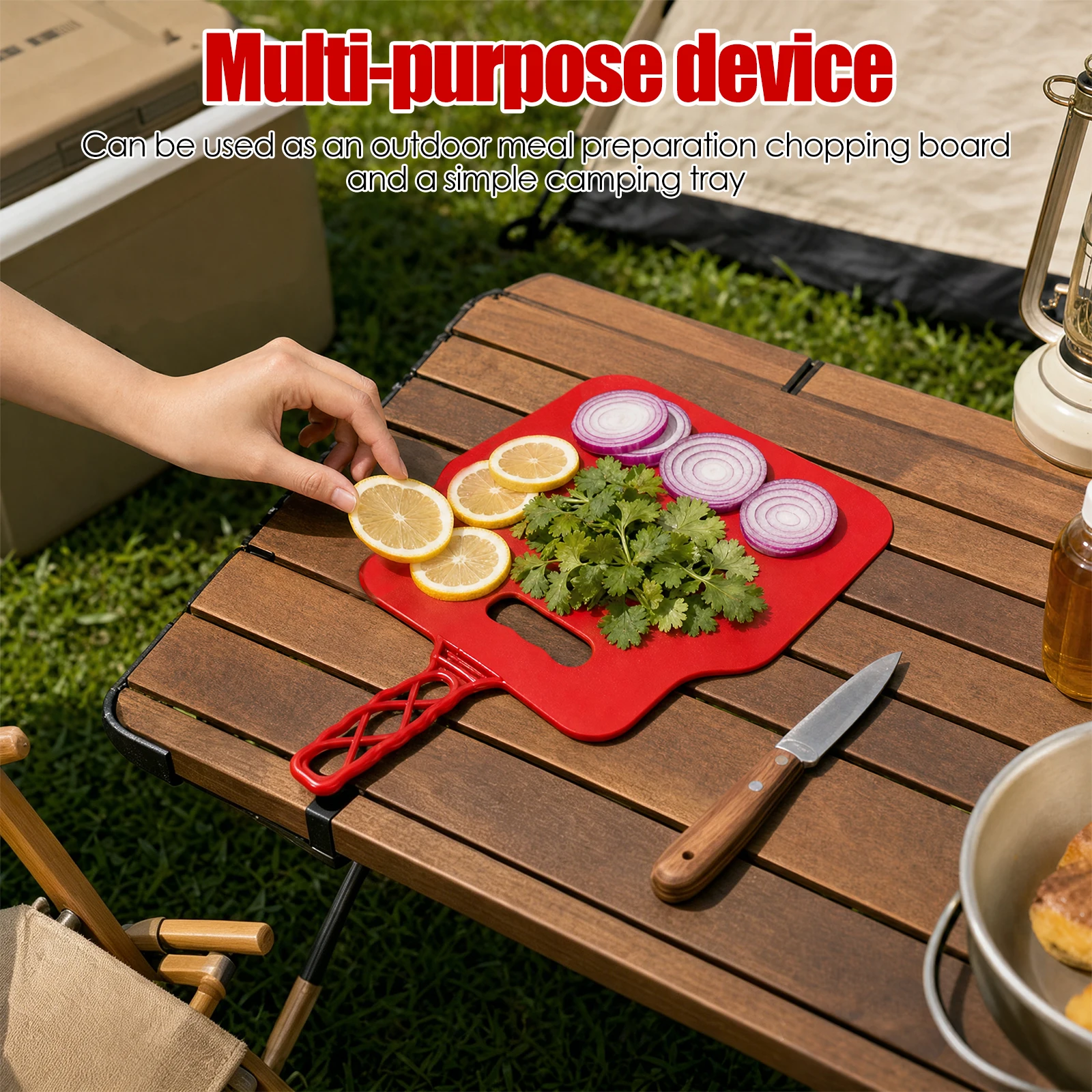 Kipas Tangan Plastik Manual Pe - Camping Cooking Portable ulasan dan harga