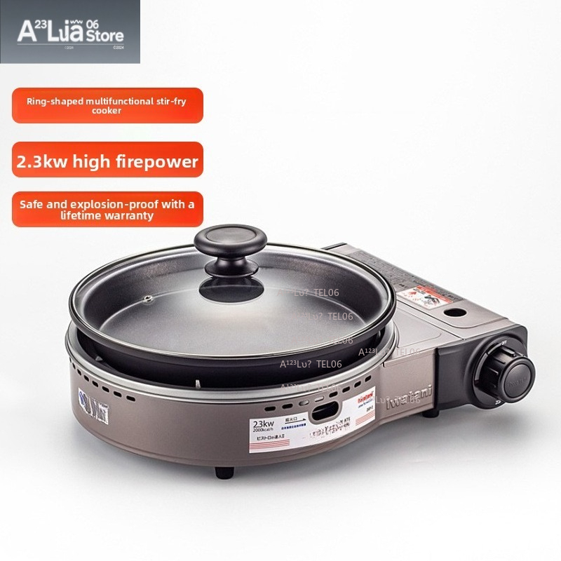 Kompor Gas Portabel Anti Angin - Camping Cooking Stove ulasan dan harga