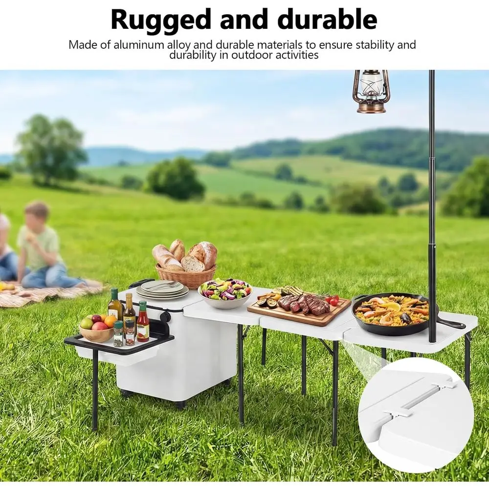 Gerobak BBQ Portabel untuk Lua - Camping Cooking Light ulasan dan harga