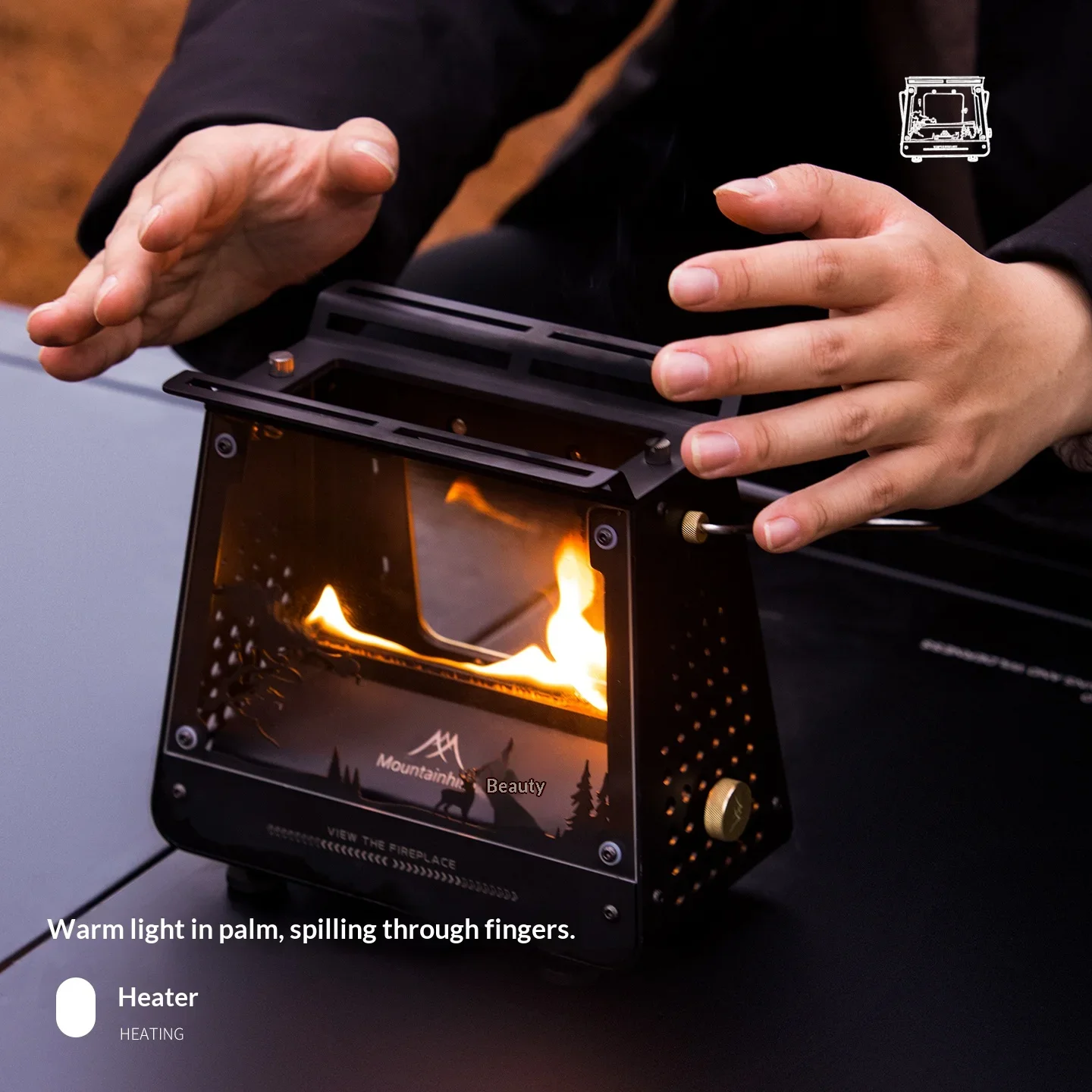 MOUNTAINHIKER Kompor Minyak Po - Camping Cooking Open Fire ulasan dan harga