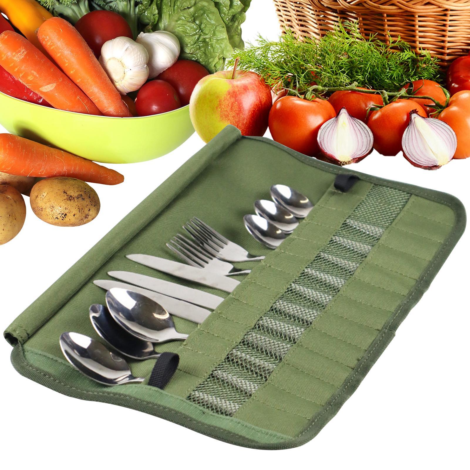Tas Gulung Peralatan Makan Ber - Camping Cooking Utensil Roll ulasan dan harga