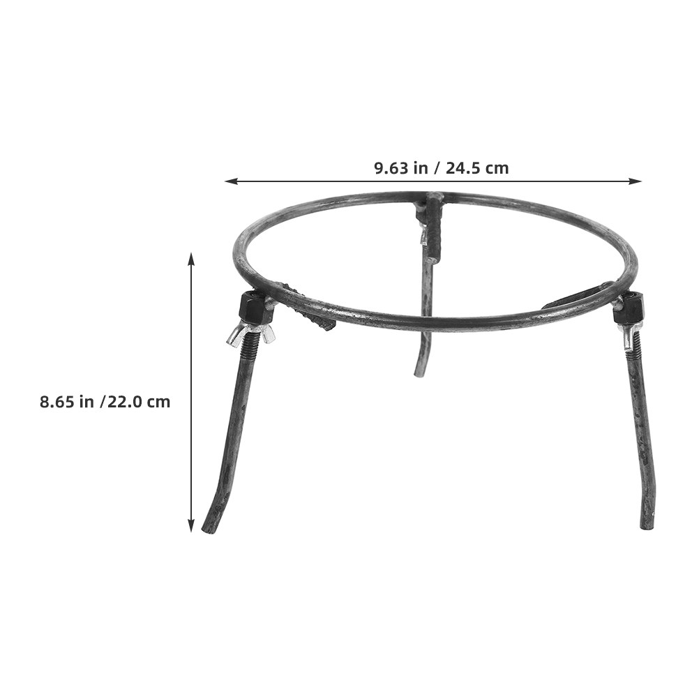 Tripod Segitiga yang Dapat Dil - Camping Cooking Open Fire ulasan dan harga