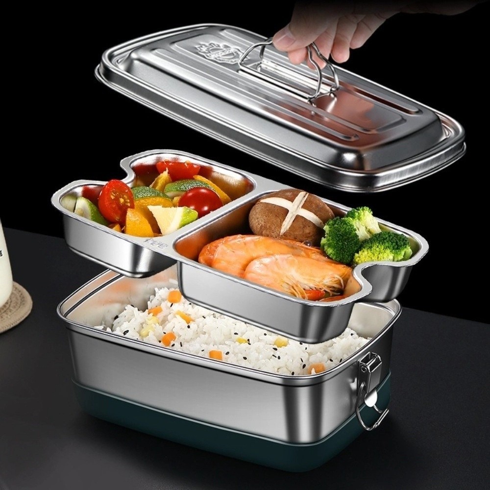 Kotak Makan Stainless Steel Du - Camping Cooking Stove ulasan dan harga