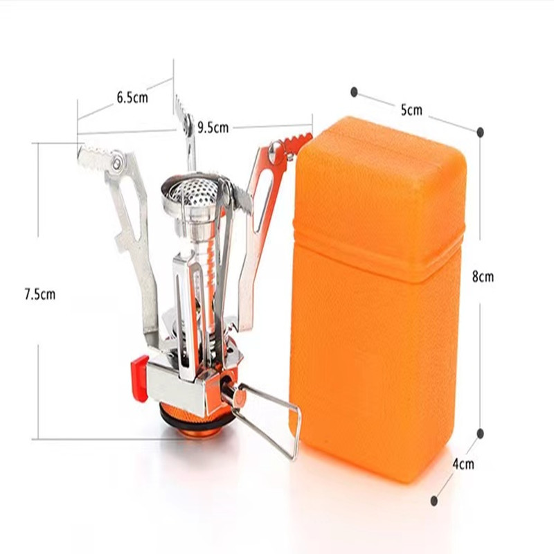 Kompor Gas berkemah portabel,  - Cooking On Camping Stove ulasan dan harga