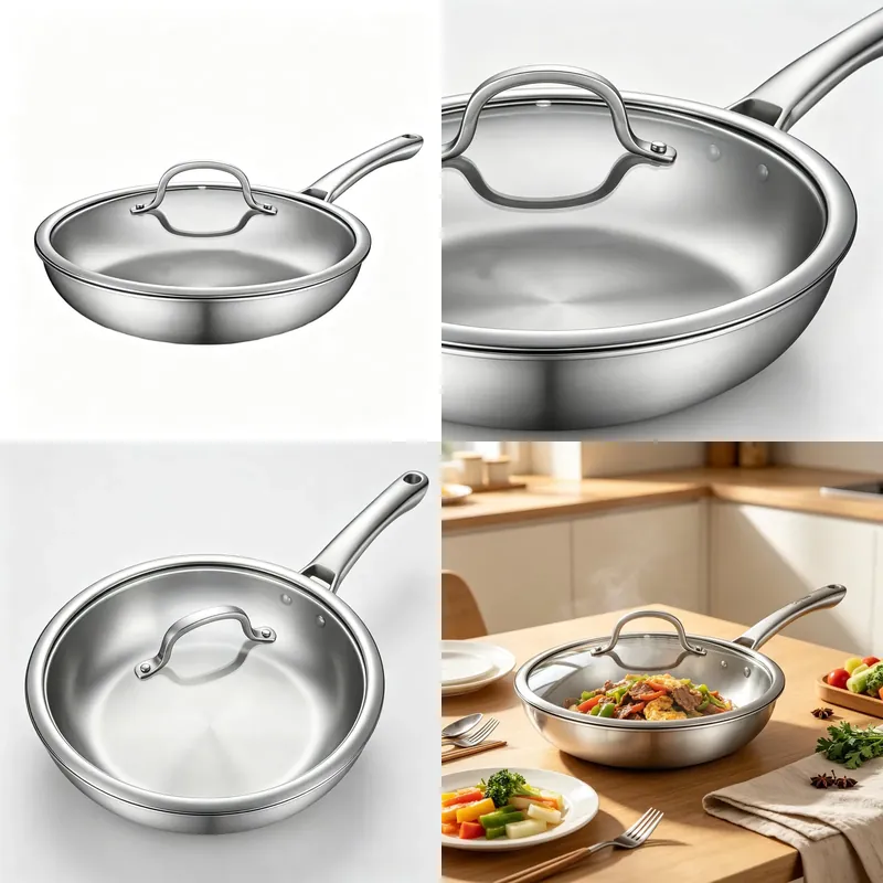 Wajan Penggorengan Tiga Lapis  - Quality Camping Cooking Set ulasan dan harga