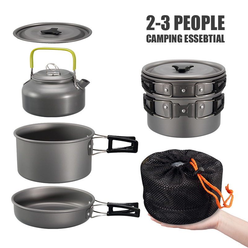 WESTTUNE Peralatan Masak Berke - Camping Cooking Ware ulasan dan harga