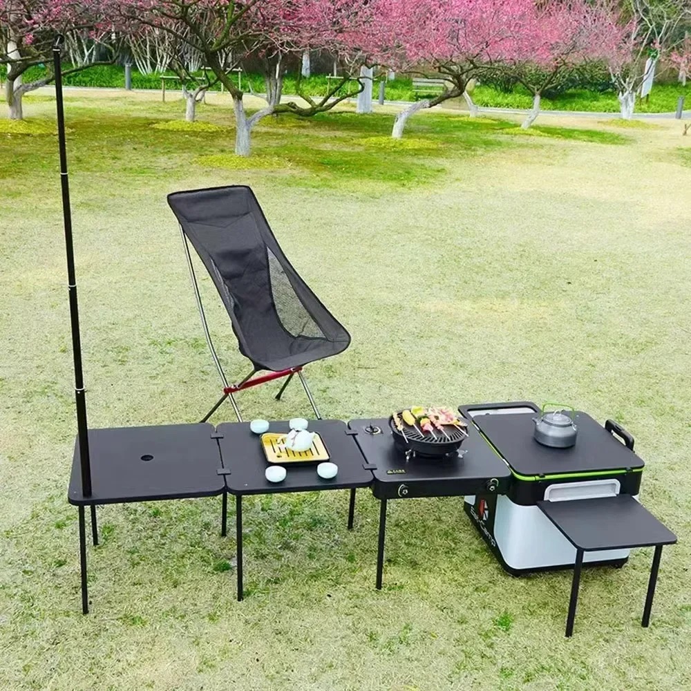 JWQ-007 Kotak Dapur Portabel B - Quality Camping Cooking Set ulasan dan harga
