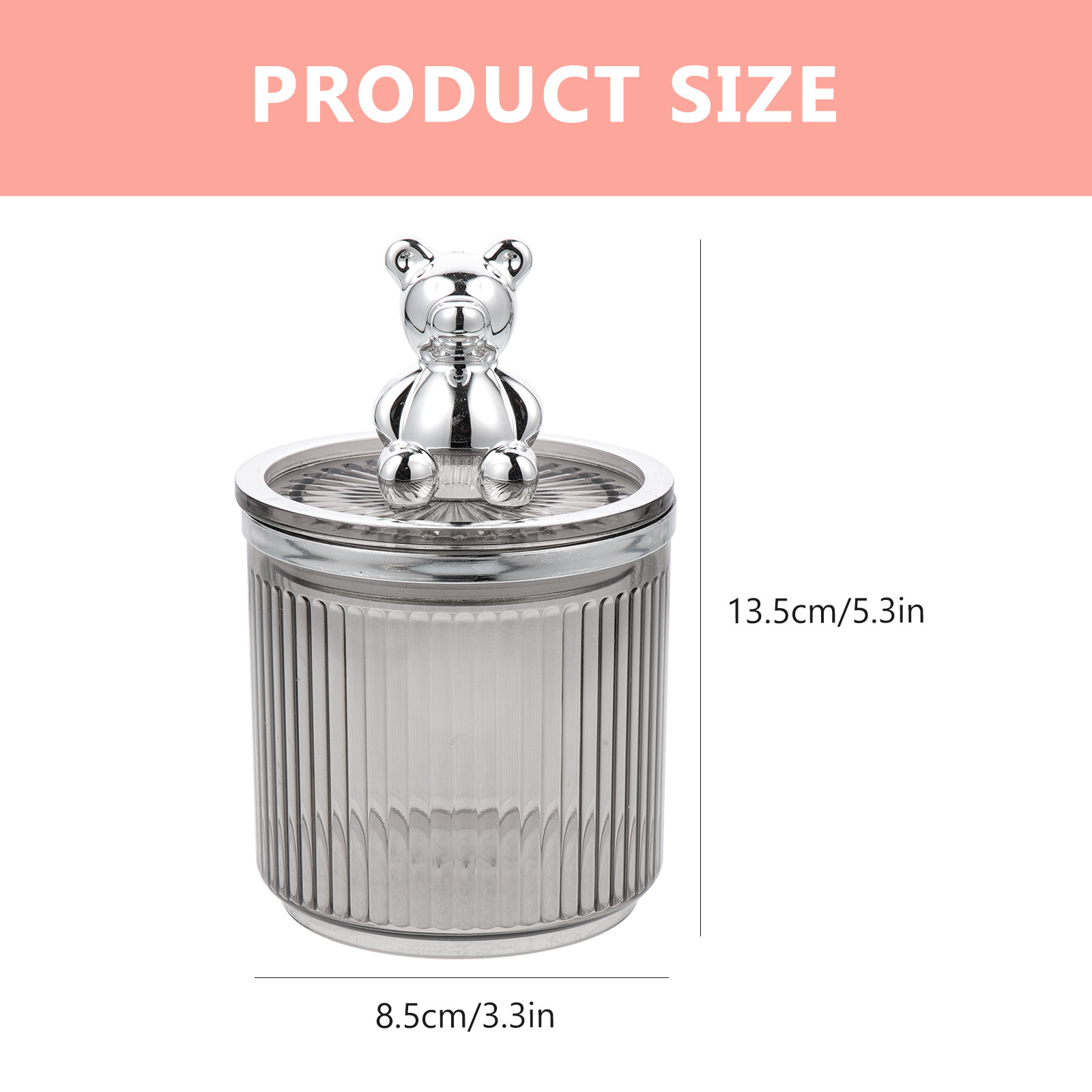 Stoples Beruang Transparan unt - Bear Canister Food ulasan dan harga