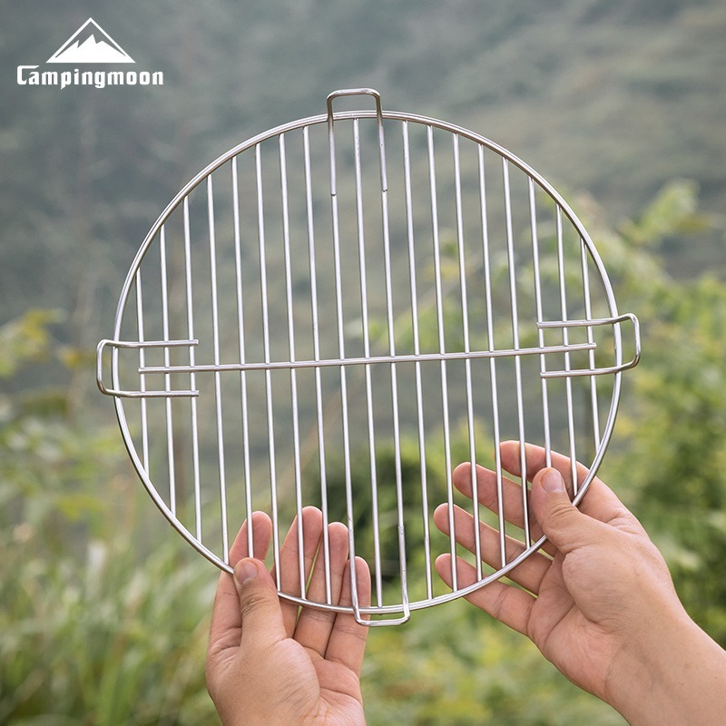 CAMPINGMOON W27 Rak Panggang B - Camping Cooking Plate ulasan dan harga