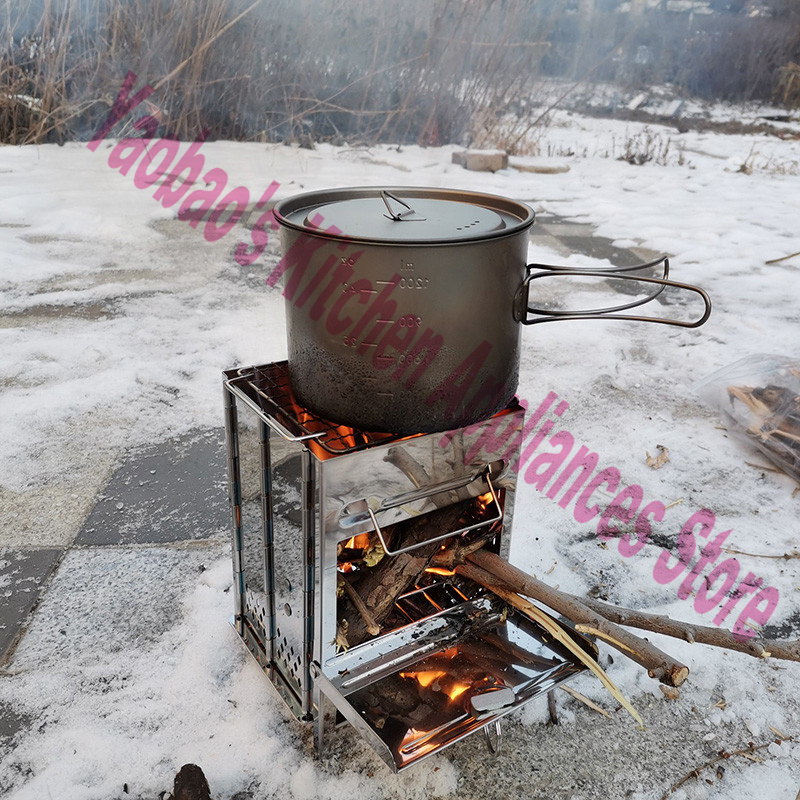 Kompor Kayu Peralatan Berkemah - Cooking Outdoor Camping ulasan dan harga