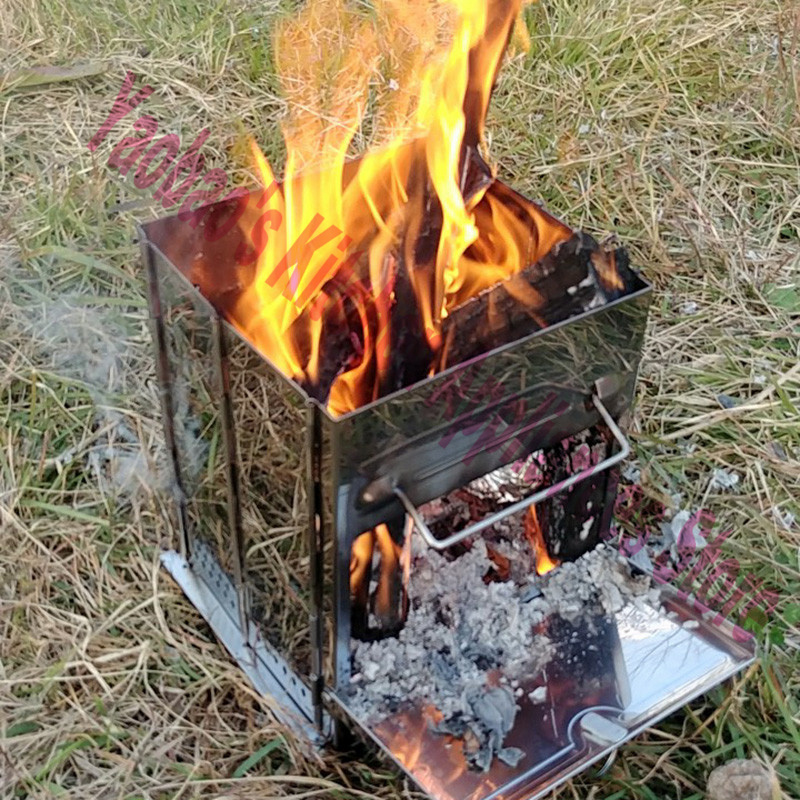 Kompor Kayu Peralatan Berkemah - Cooking Outdoor Camping ulasan dan harga