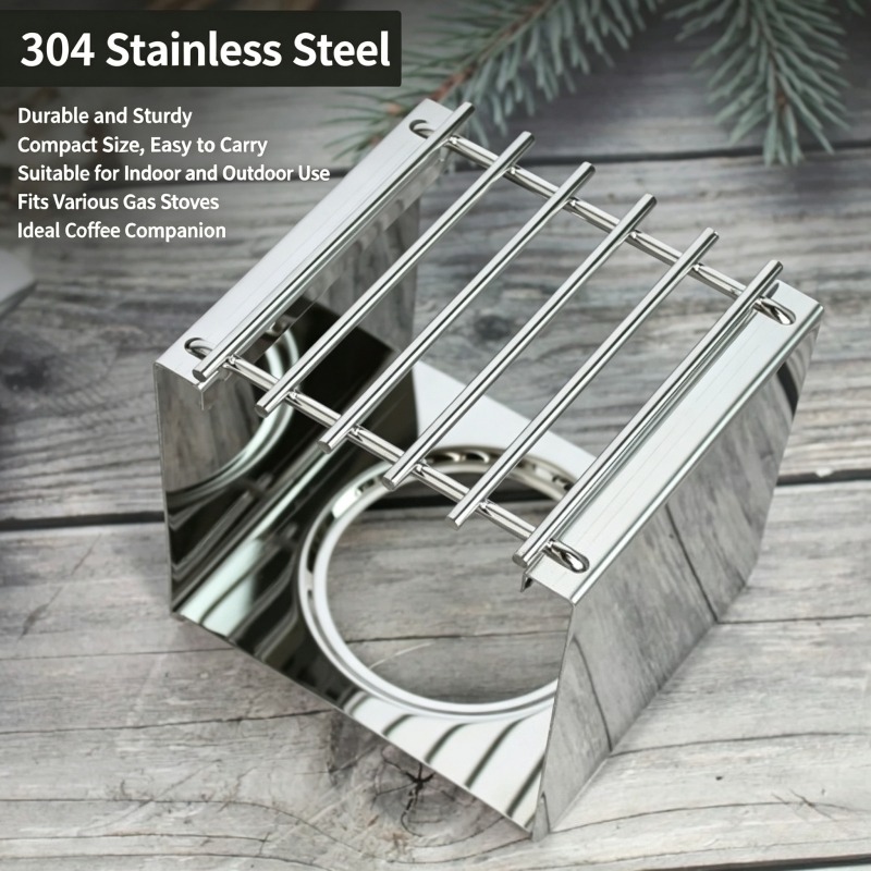 Penyangga Kompor Kopi Persegi  - Camping Cooking Stove ulasan dan harga