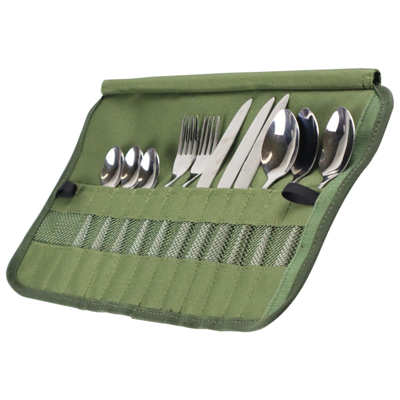 Tas Gulung Peralatan Makan Ber - Camping Cooking Utensil Roll ulasan dan harga