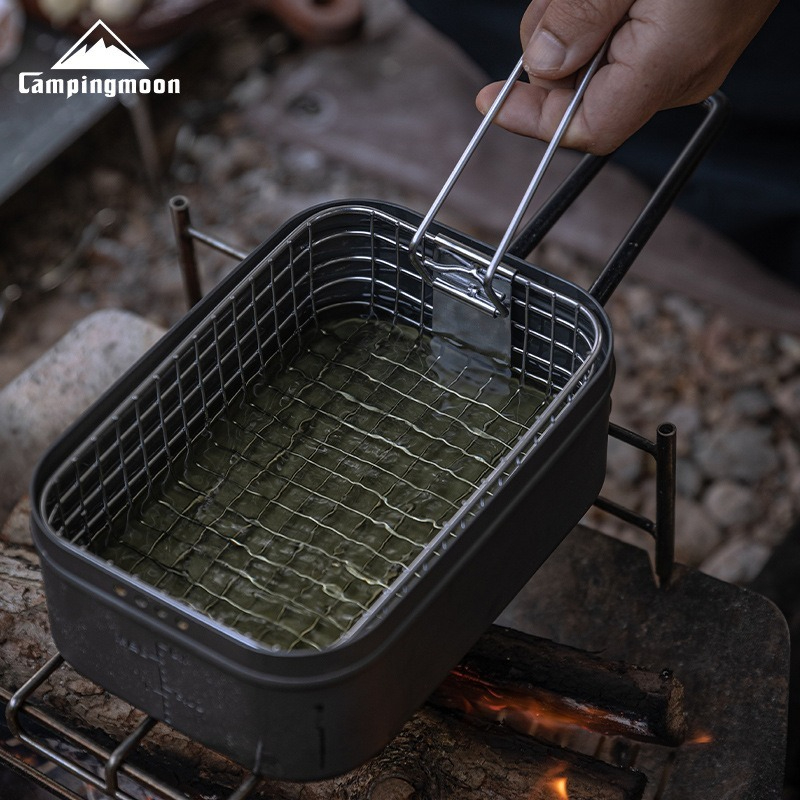 CAMPINGMOON S-1218 Jaring Peng - Camping Cooking Tin ulasan dan harga