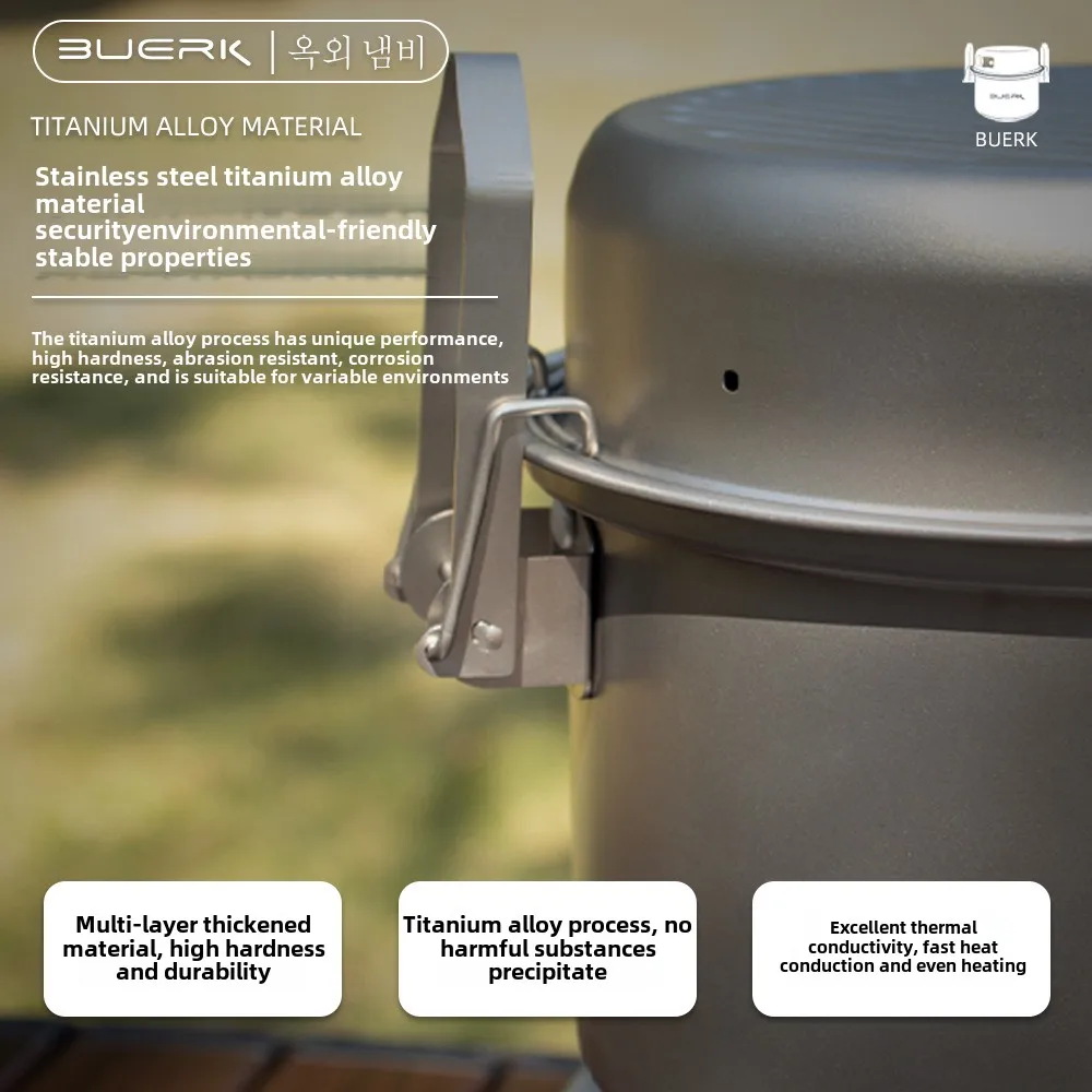 Panci kukus multifungsi untuk  - Camping Cooking Ware ulasan dan harga