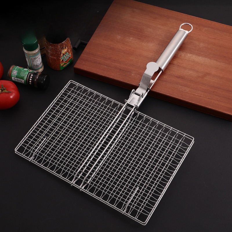 1SET Jaring Barbekyu BBQ denga - Camping Cooking Portable ulasan dan harga