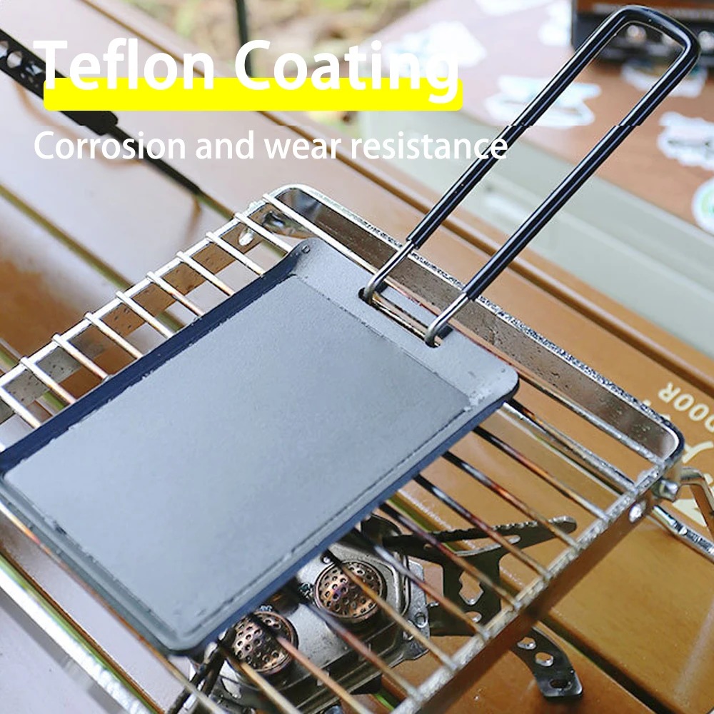 Wajan Penggorengan Ukuran Keci - Camping Cooking Tray ulasan dan harga