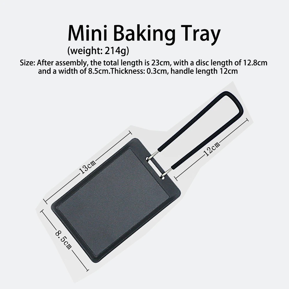 Wajan Penggorengan Ukuran Keci - Camping Cooking Tray ulasan dan harga