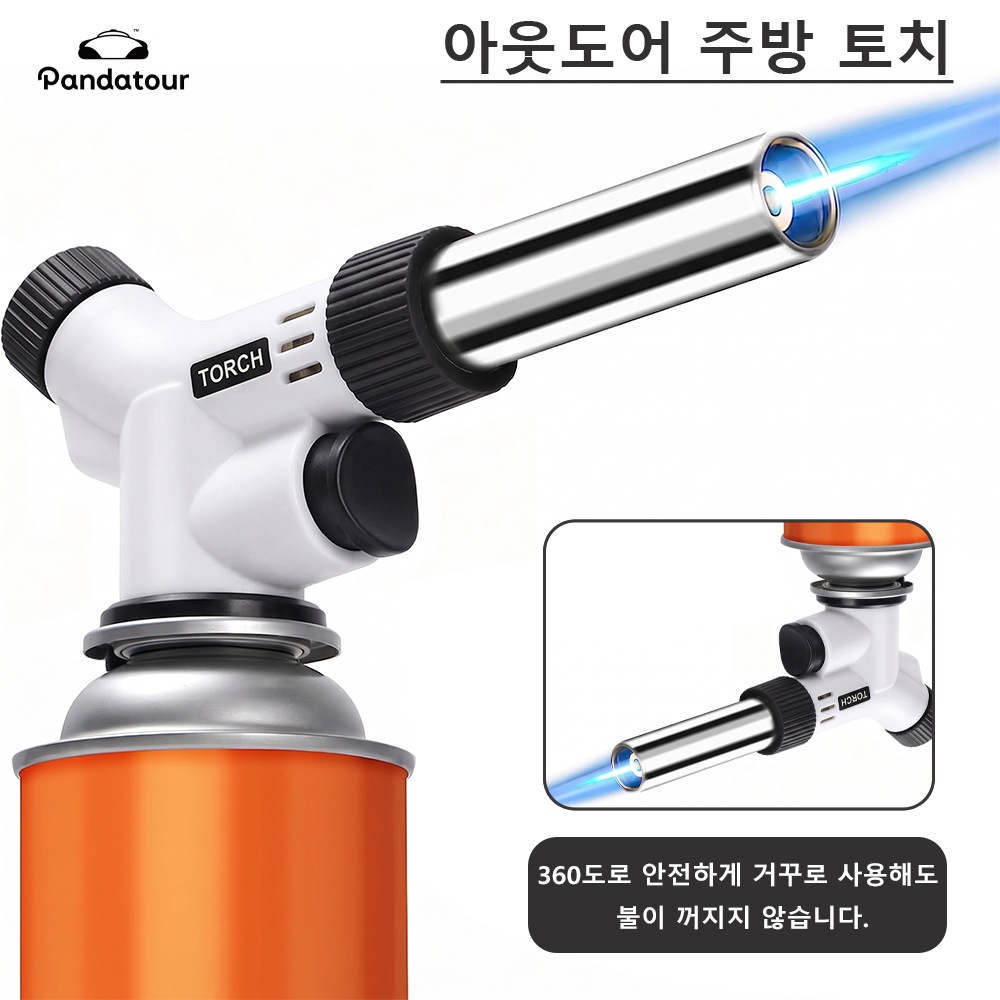 Pemantik Api Gas Portabel Pand - Camping Cooking Flame ulasan dan harga