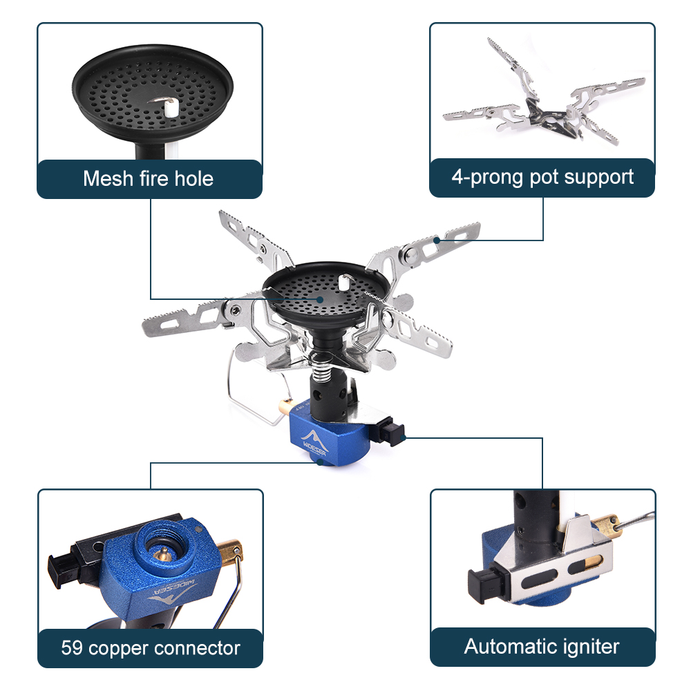 Kompor Gas Outdoor 3300W denga - Camping Cooking Stove ulasan dan harga