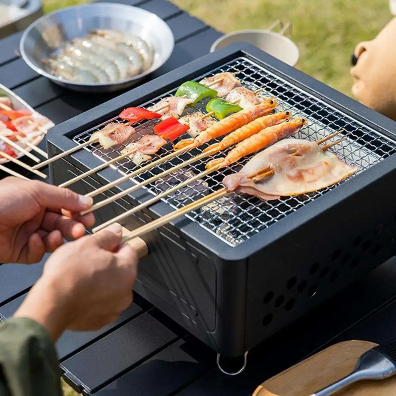 Pemanggang Arang Portabel untu - Camping Cooking Portable ulasan dan harga