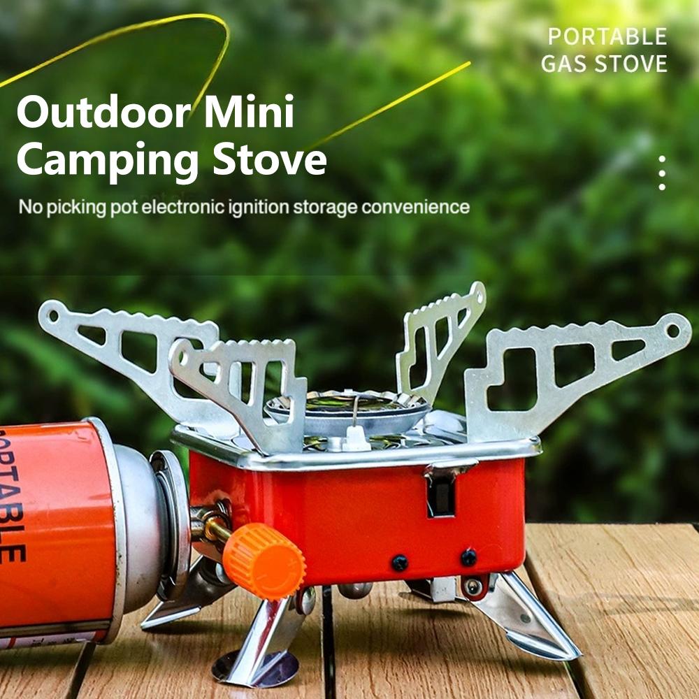 Kompor Gas Portabel Lipat Taha - Camping Cooking Hob ulasan dan harga