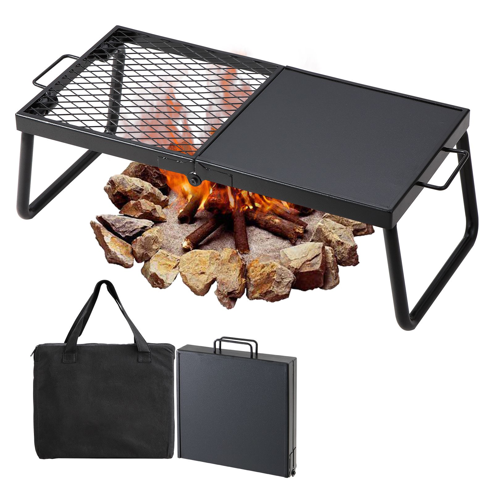 Panggangan Api Unggun Lipat, R - Camping Cooking Open Fire ulasan dan harga