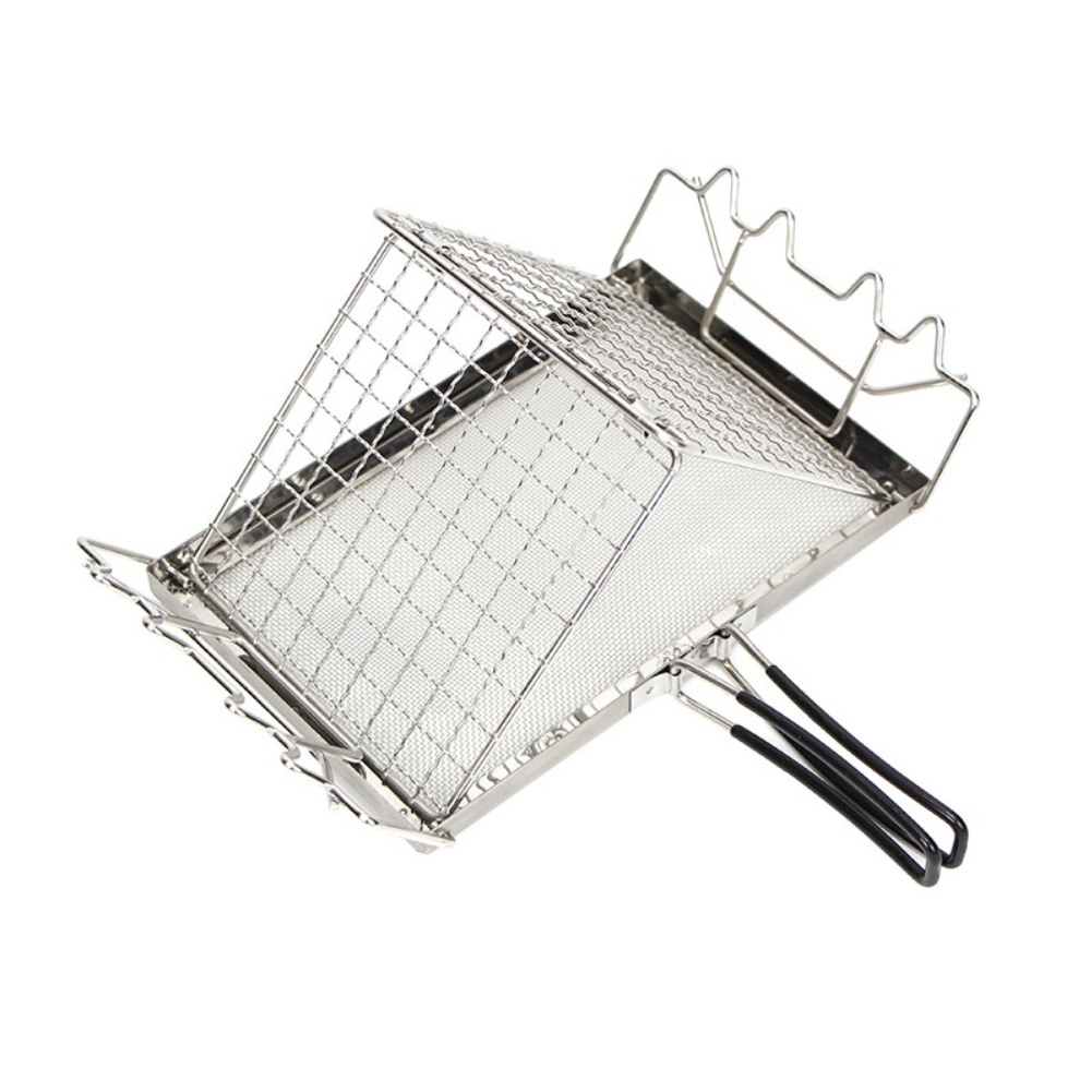 Rak Panggangan Baja Tahan Kara - Camping Cooking Open Fire ulasan dan harga