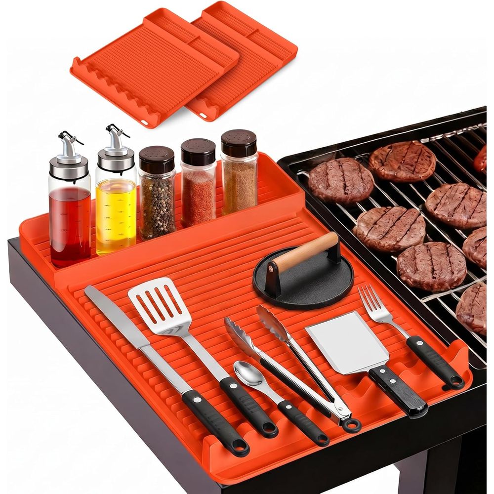Alas Panggangan Silikon Tahan  - Cooking Outdoor Camping ulasan dan harga