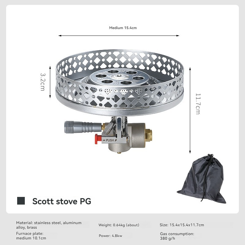 CAMPINGMOON PG-4 Kompor Propan - Camping Cooking Hob ulasan dan harga